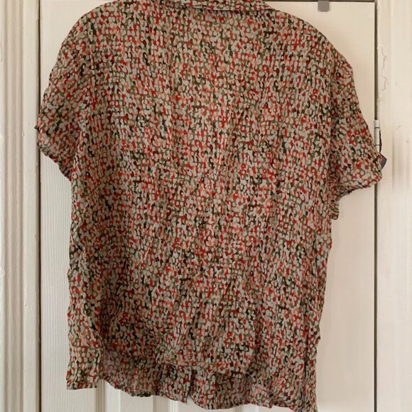 VINTAGE GIANNI MULTICOLOR BLOUSE - Picture 4 of 5